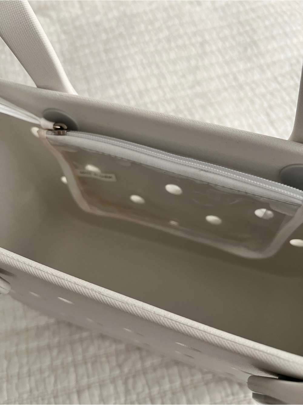 Bogg Bitty Bag in White - Picture 5 of 7